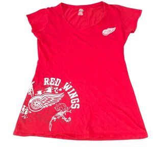 NHL Red Wings Women's Red Tee